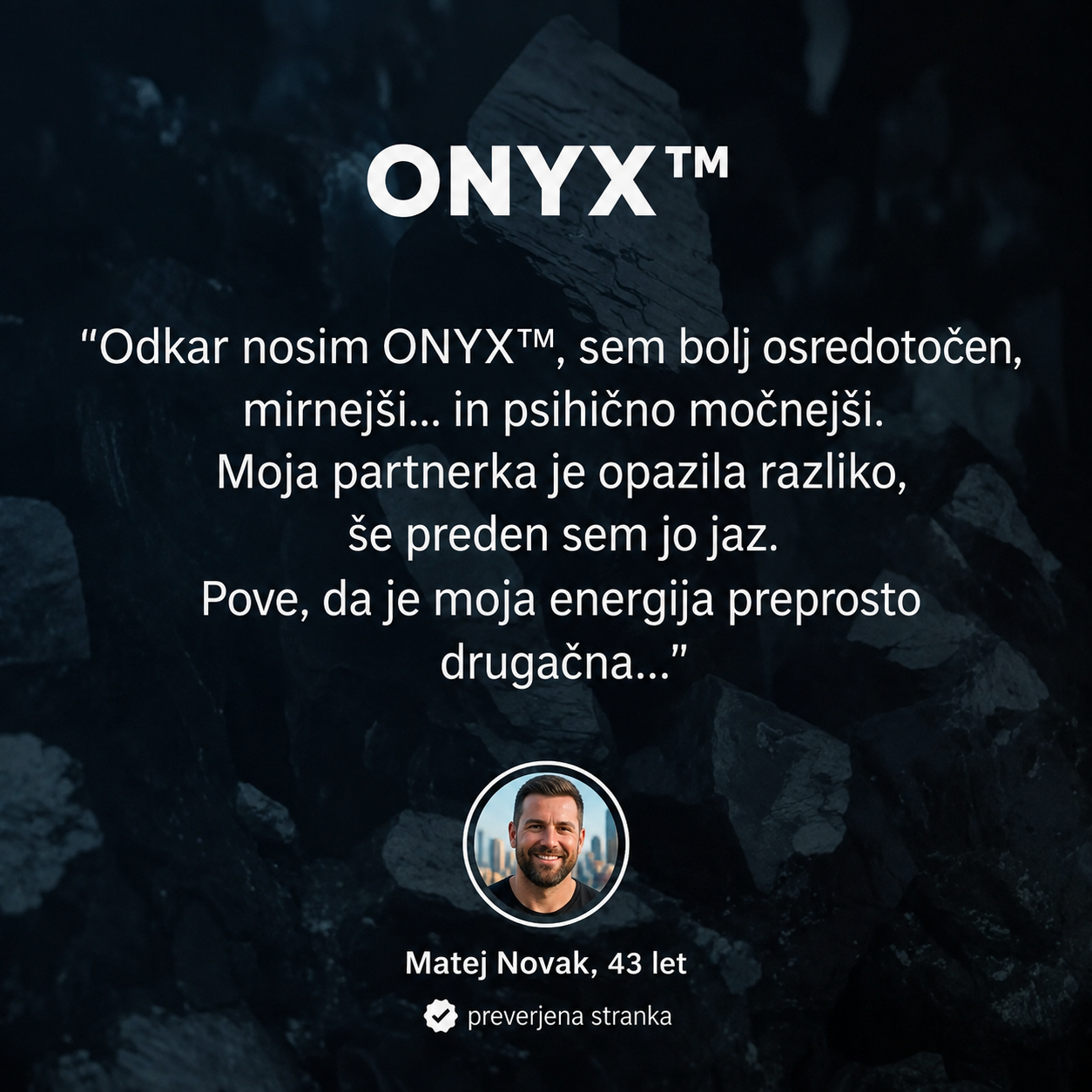 ONYX™ Magnetna zapestnica