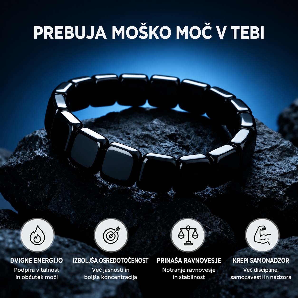 ONYX™ Magnetna zapestnica